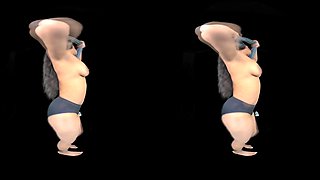 Smoking Hot Ebony Stepmom Chase- MILF Smoking Fantasy