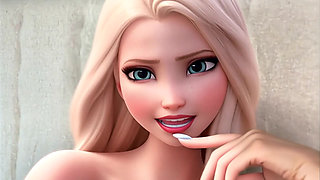 Elsa Femdom JOI tells you how you must jerk it for her