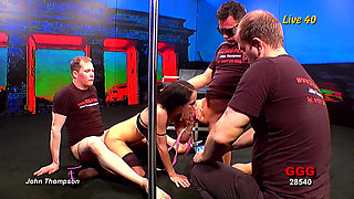 Ggg John Thompson - Aymie Live40 Wild Gangbang Fuckfest