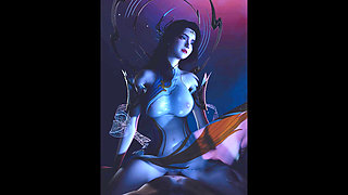 The Dream Goddess of Scarlet Temptation - 3D Animation Hentai