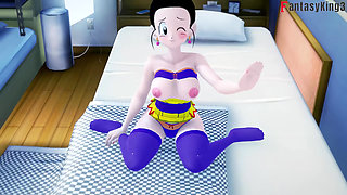 Goku doesn't satisfy Videl, so Gohan helps her - Dragon Ball Zex Series