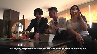 (Engsub)Jur-589-I left my wife alone with Insatiable Junior