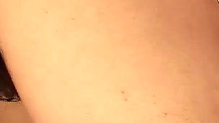 Skinny teen with extremely hairy pussy banged by stepbrother