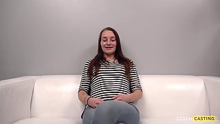 Sensual Czech Beauty Mesmerizes in Solo Audition