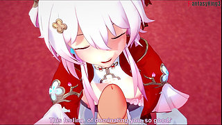 March 7th Hot Blowjob - Honkai Star Rail