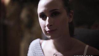 Big tits virgin teen rides big dick BF