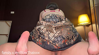 FUCK girl Wear Indo Batik Saromg ,Fansly BbwThaixxx