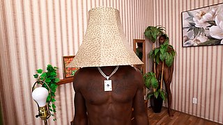 BBC-loving spinner Ryan Reid gets gangbanged in the living room