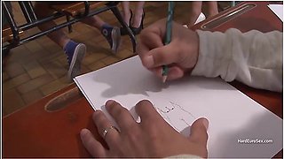 College Students 18+ Groupsex In The