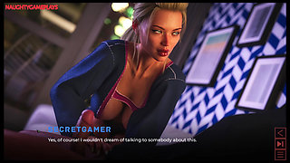 Thick Bimbo StepMom Gets What She Wants, She Gives Him a Hot Handjob - The Synthetic 04