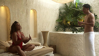 Curvy Latina Teases Me at a Public Pool