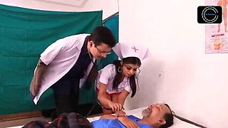 Hot desi nurse getting fucked by junior doctor