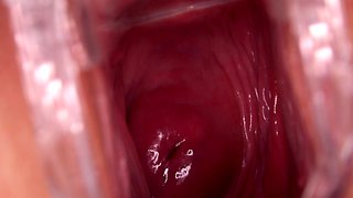 Big tit college babe solo masturbates tight wet pussy