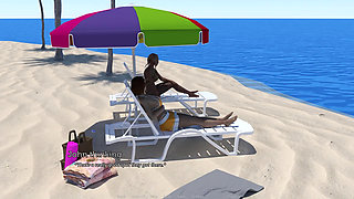 Tacos: Pleasant Sunny Day on the Beach with the Swinger Couple and the Sexy Hotties in Bikini - Episode 78