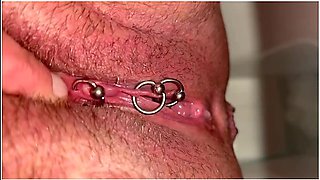 My First Time Haired Pussy Pee And Moving Clit And Asshole