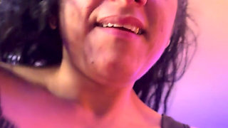 Short Long Hair Sexy Latina Loves to Deepthroat