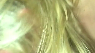 Blonde Sucking My Cock Before Going to Sleep