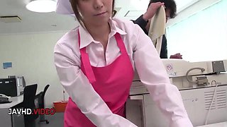 Horny JAV Star Chihiro Akino Makes an impression With Her Unique Japanese Suck off Abilities (Office Doll)