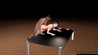 Wednesday Doggy Over The Desk