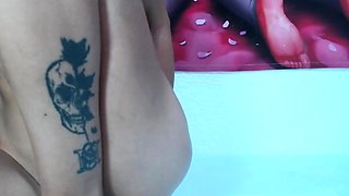 Wild Girl Brunette Solo Masturbation