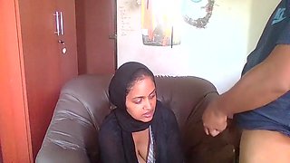 Behind The Of Hijab Office Milf Had A Visitor Neighbor Boy