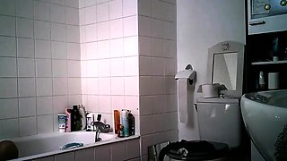 Hairy french sisters voyeur bath