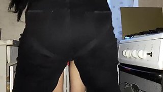 Step Mom Takes My Anal Virginity In The Kitchen And I Love It