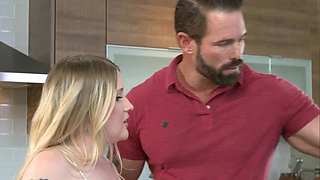 Angel Youngs' Good Morning Blonde Passion Ignites Heat