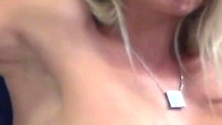 Lea, nasty big boobed MILF deserves breast whip