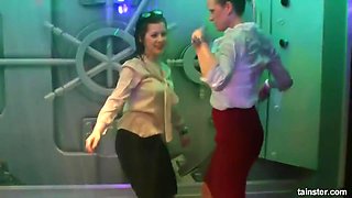 Drunk Lesbians Public Dancing