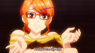 Shy wife melts for her husband's thick shaft and begs for deep sticky finish - Exclusive New Hentai (Subtitled)