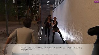 My Stepbrother's Wife Bella and Jennifer: Hot Cheating Scene with Big Tits and Pussy Action