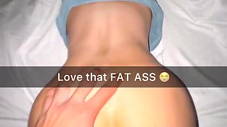 Stepsis gives me her cunt to fuck real hard till it's all creamy