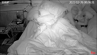 Caught Masturbating Before Going to Sleep