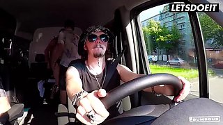 LETSDOEIT - Czech Phat Ass Blondie Karol Lilien Loves Hardcore Pounding In The Backseat: Porn