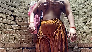 Village virgin girl in a full hardcore adventure