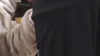 My Stepsister Put on a Movie with Erotic Scenes, and She Couldn't Resist the Urge to Fuck.