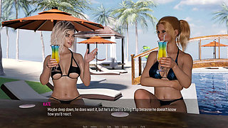 Shared Desires: Sexy Hotwives Topless on the Beach - Episode 2