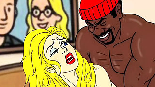 Married Housewife Maria Spreads Her Legs for BBC and Becomes a Slut Wife – Hentai Cartoon