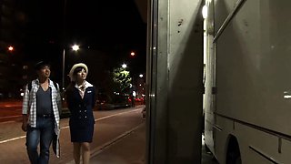 Asian schoolgirl enjoy group sex