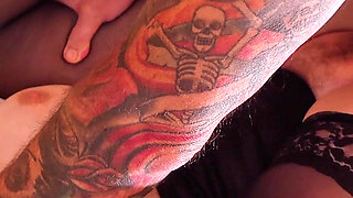 My Stepmom's Lover Fucks Her Wet Hairy Pussy, Anal, Fisting Until She Has a Huge Orgasm!