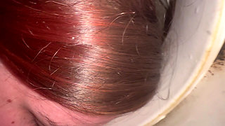 Licking Toilet Till Orgasm