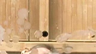 Blonde Bimbo Student Blowbang: Shopping Turns Into Group Suck Fest