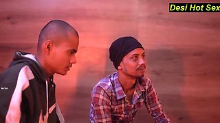 Desi Madam Threesome - Indian Teacher Fucked Hard by Two Students