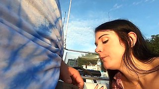 Party teen blowjob cumshot