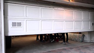 Pale Blonde Beauty Gets A BBC Gangbang