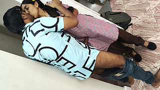 College Students Having Affair in Extra Class