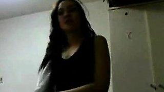 Tiny Nipples Asian Mix Girl on Webcam