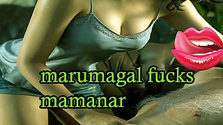 Indian Tamil Stepdaughter Seduces and Rides Stepfather