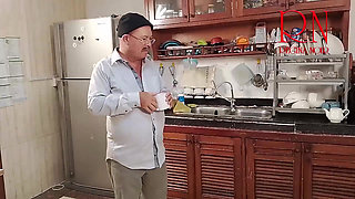 MORNING CHAOS IN KITCHEN. COMEDY NSFW STORY 284 s2